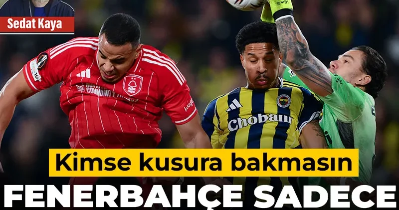 Kimse kusura bakmasın: Fenerbahçe sadece rakibe yenilmedi
