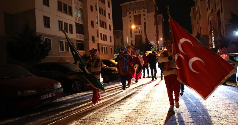 Sahura mehter marşıyla uyandılar