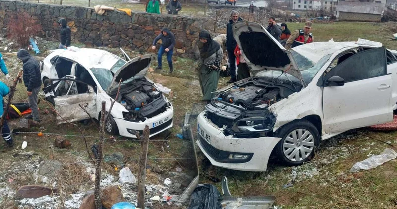 Otomobil şarampole yuvarlandı: Çok sayıda yaralı var