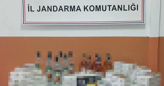 Şavşat ta kaçak sigara ve içki ele geçirildi Artvin Haberleri