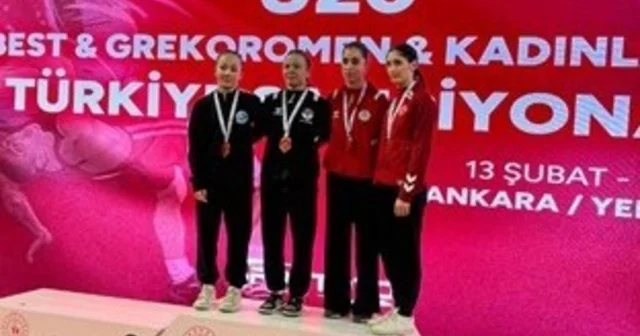 Aydınlı güreşçiler Türkiye Şampiyonası ndan madalyalarla döndü Aydın Haberleri
