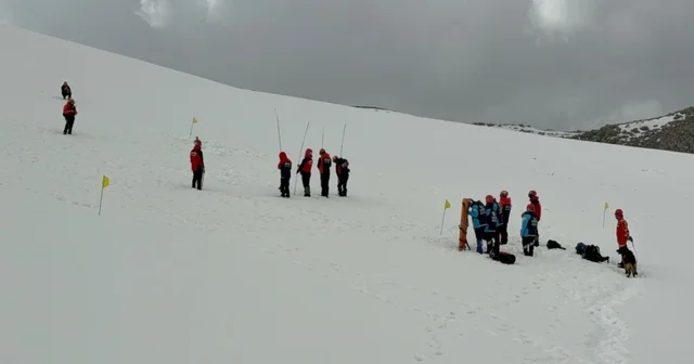 Niğde de çığ tatbikatı gerçekleştirildi Niğde Haberleri