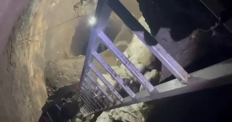 Evinin bahçesinde define 40 metrelik derinlikte çukur açtı! Vinç bile aldığı ortaya çıktı