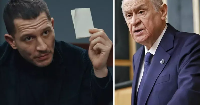 Uraz Kaygılaroğlu, kendisini öven Bahçeli ye diziden mesaj gönderdi
