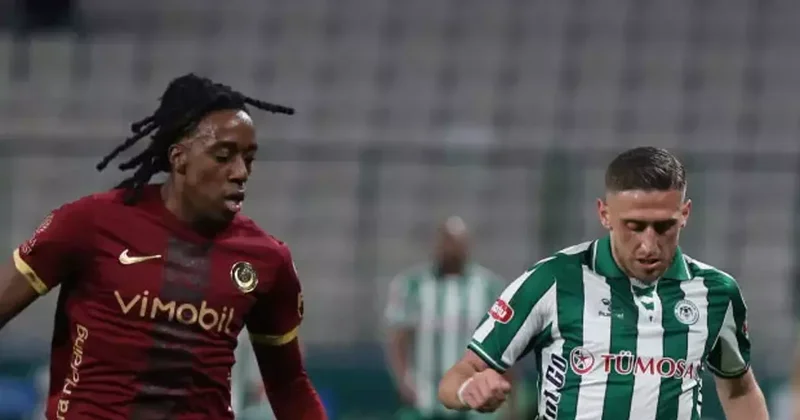 Konyaspor Gençlerbirliği! CANLI İlk yarı sona erdi