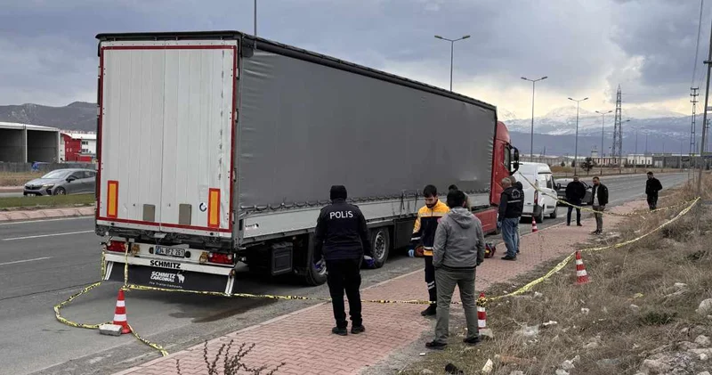 Kayseri OSB de şüpheli ölüm: TIR şoförü aracının yanında ölü bulundu