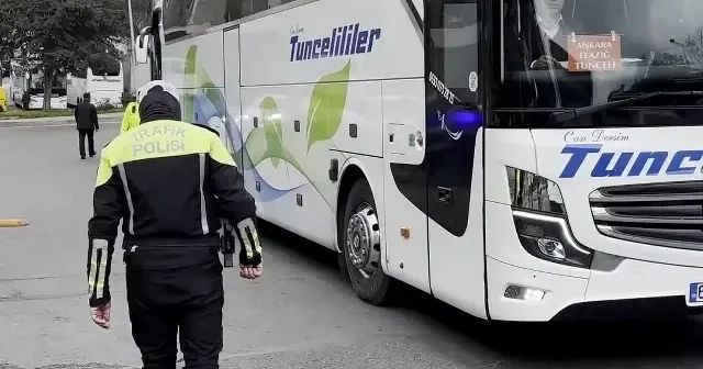 Polis ekiplerinden bayram arifesinde Büyük İstanbul Otogarı nda denetim VİDEO İZLE