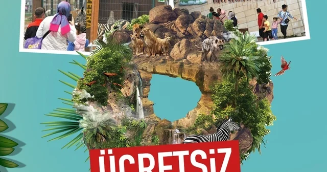 Hayvanat Bahçesi bayramda ücretsiz Kayseri Haberleri
