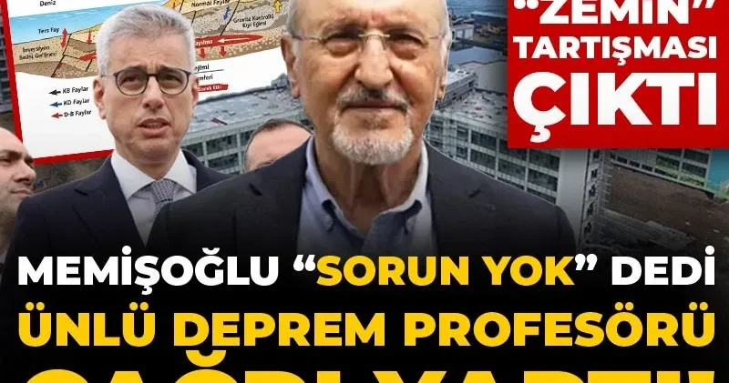 Memişoğlu “sorun yok” dedi, ünlü deprem profesörü çağrı yaptı! Trabzon Şehir Hastanesi için “zemin” tartışması çıktı