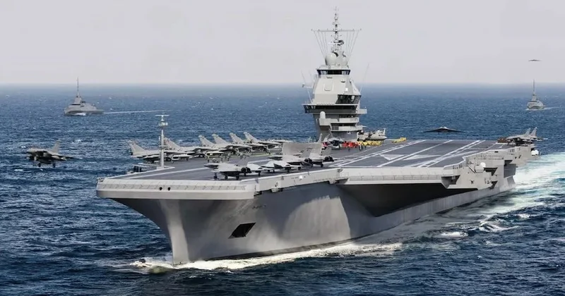 310 metre uzunluğundaki kıtanın en büyük harp gemisi denize indirildi Sözcü Gazetesi