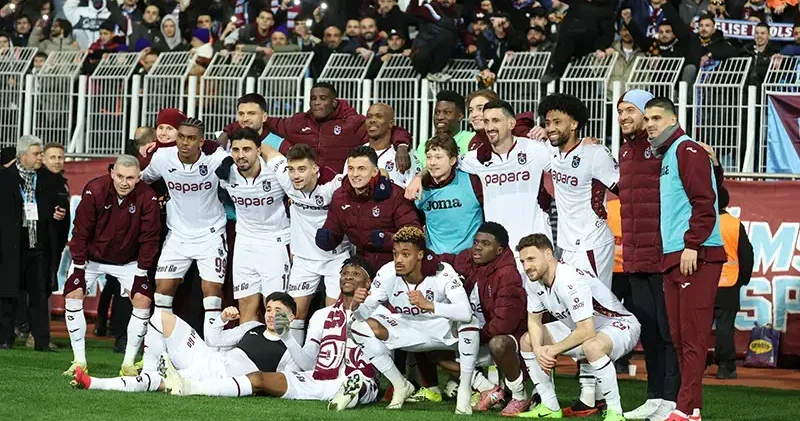 Trabzonspor zirve yürüyüşünü sürdürdü
