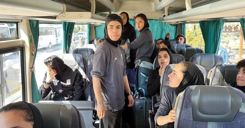 İranlı futbolcular Türkiye üzerinden döndü