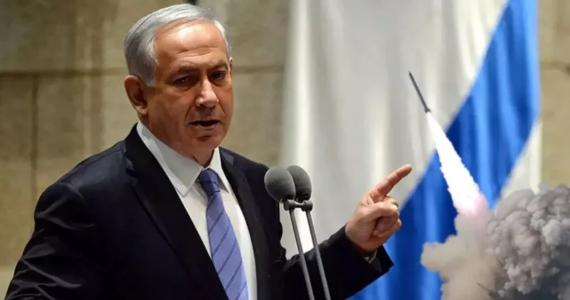 Netanyahu basın toplantısındayken: İran dan İsrail e füze