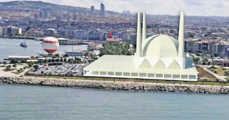 Kadıköy sahildeki caminin inşaat süreci başlıyor
