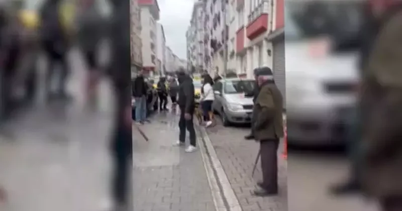 Tekirdağ da pitbul dehşeti! Saldırı anı kameraya yansıdı