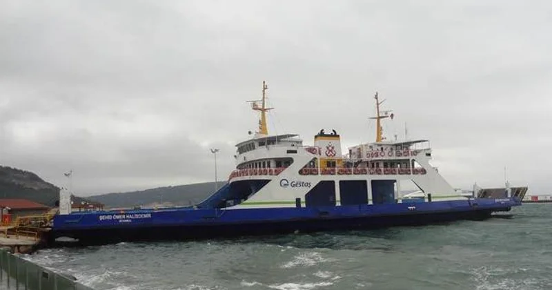 Fırtına nedeniyle bazı feribot seferleri yapılamayacak