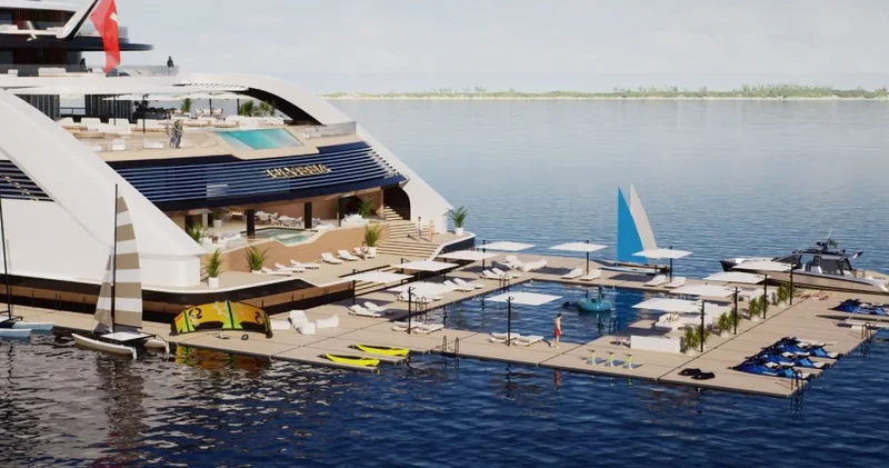 Milyarderler ortaklaşa kullanacak: Titanic’ten büyük Ulyssia’nın yapımı başladı