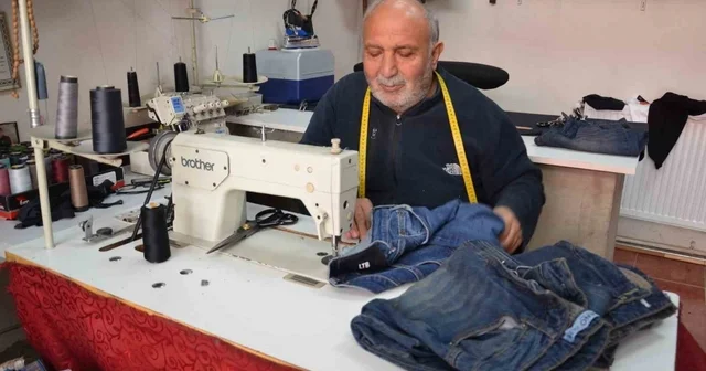 Tercan da terzilerin bayram mesaisi Erzincan Haberleri