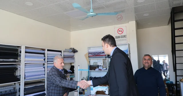 Hasankeyf Kaymakamı İmrak esnaf ziyaretinde bulundu Batman Haberleri