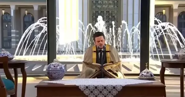 Hafız Egzon İbrahimi den Cumhurbaşkanlığı Külliyesi nde mest eden tilavet VİDEO İZLE