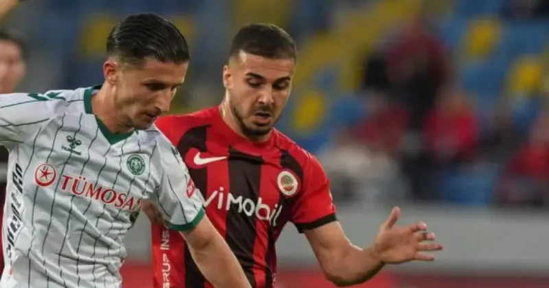 Konyaspor Gençlerbirliğ! İlk 11 ler belli oldu