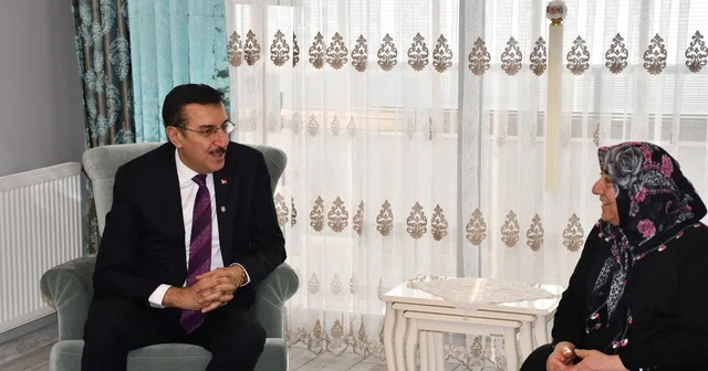 AK Parti Malatya Milletvekili Tüfenkci den şehit ailelerine ziyaret Malatya Haberleri