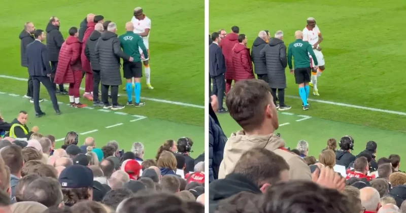 Taraftarı korkutan görüntü! Sakatlık yaşayan Osimhen kolunu oynatamadı