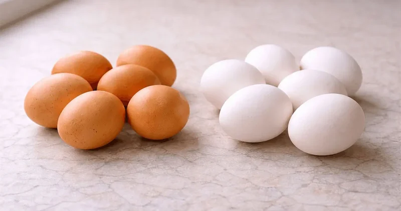 Kahverengi ve beyaz yumurta arasındaki farklar: Renk mi, içerik mi?
