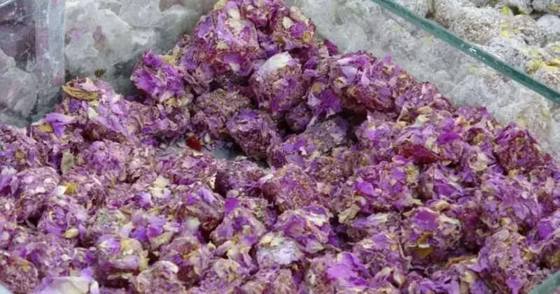 Gül lokumuna bayram öncesi yoğun talep