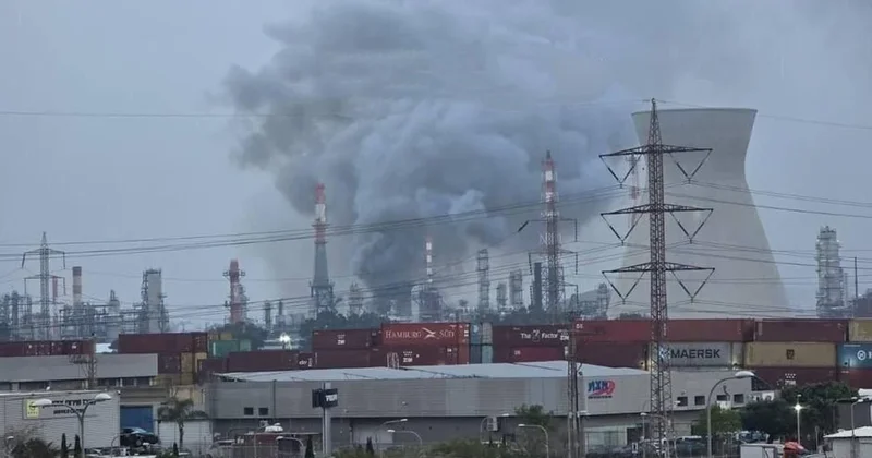 İran ın vurduğu Hayfa da elektrikler kesildi Sözcü Gazetesi