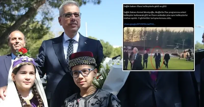 Bakan Memişoğlu nun Muğla daki helikopterli hastane denetimi algı malzemesi yapıldı Politika Haberleri