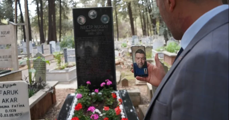 Uzaklık artık engel değil! Bayram öncesi mezarlara görüntülü ziyaret Sözcü Gazetesi