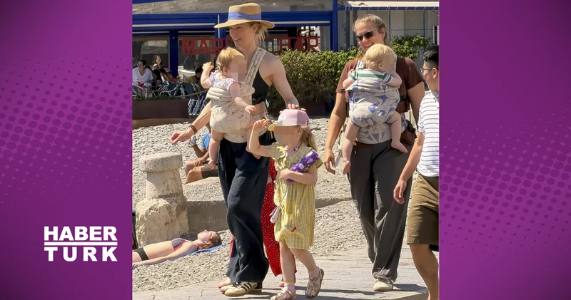 Amber Heard İspanya da üç çocuğuyla görüntülendi