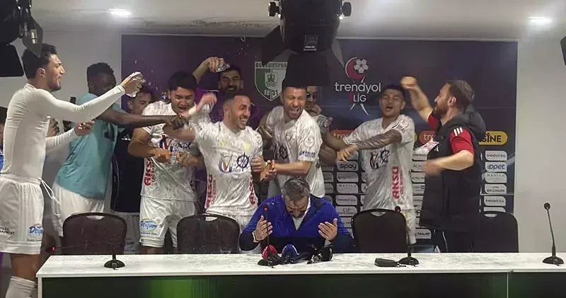 Erzurumspor da Özbalta ya sulu sürpriz