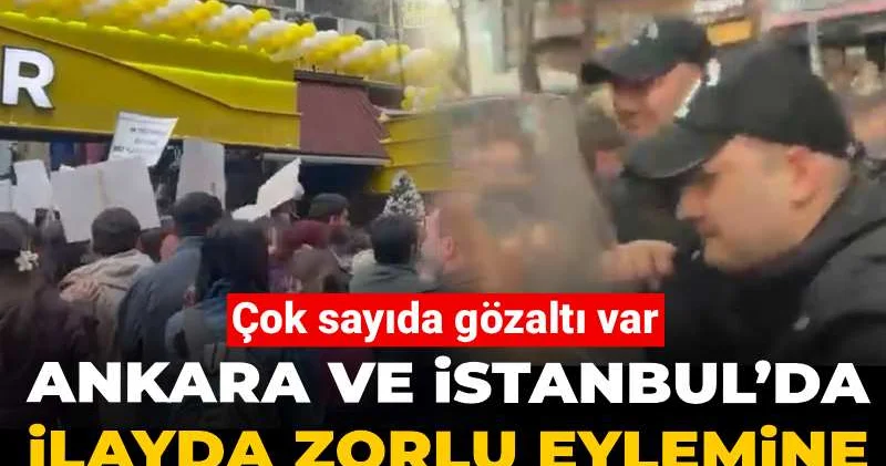 Ankara ve İstanbul’da İlayda Zorlu eylemine polis müdahalesi! Çok sayıda gözaltı var