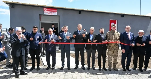Cezaevi yerleşkesine mescit açıldı Erzurum Haberleri