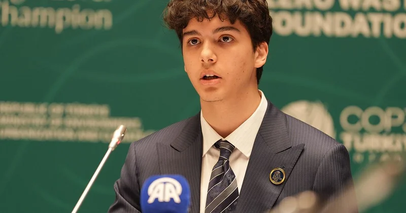 Cumhurbaşkanı Erdoğan’ın torunu COP31 Yüksek Düzeyli İklim Şampiyonları Toplantısı nda konuştu