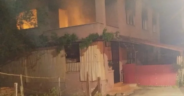 Dörtyol da müstakil evden alevler yükseldi Hatay Haberleri