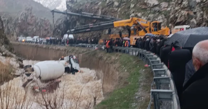 Beton Mikserinin Şoförü Kayboldu