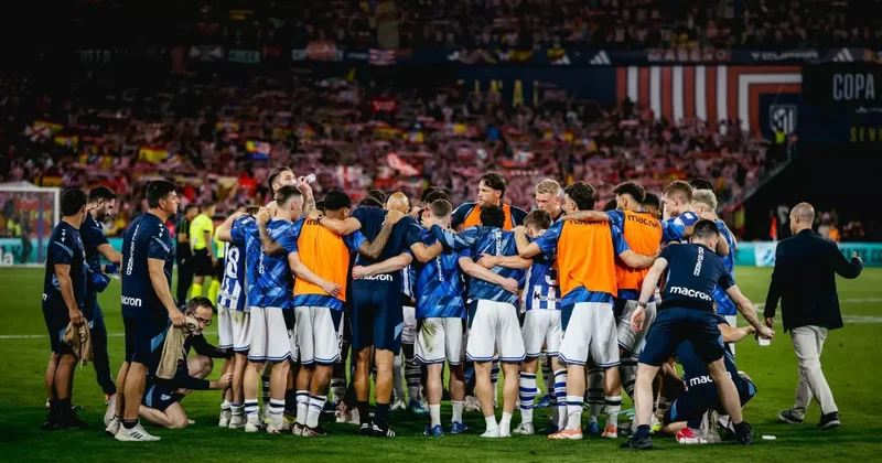 Atletico Madrid i devirip Kral Kupası nı aldılar