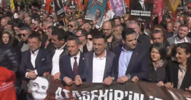 Onursal Adıgüzel gözaltında, Ataşehir de binlerce kişi yürüyüşte Sözcü Gazetesi