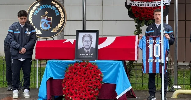 Atay Aktuğ için tören düzenlendi Trabzon Haberleri