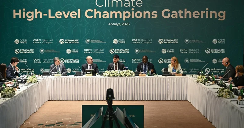 İklim şampiyonları Antalya da buluştu