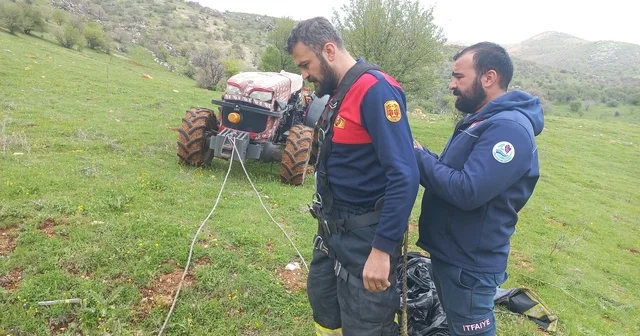 Adıyaman da kuyuya düşen keçi kurtarıldı Adıyaman Haberleri