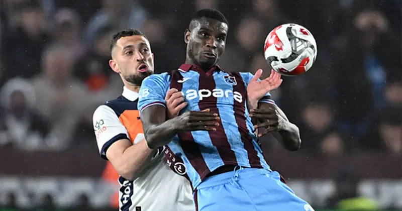 Son dakika haberi: Trabzonspor evinde 90+3 te yıkıldı! Başakşehir ile puanlar paylaşıldı