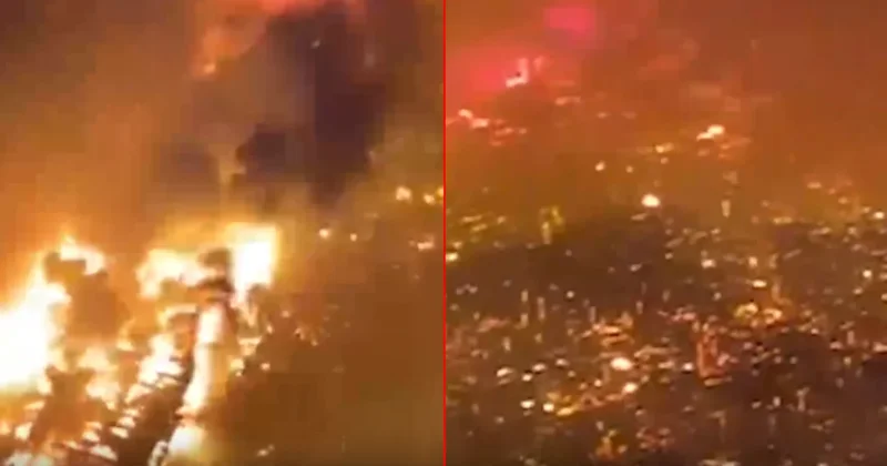 Malezya da yüzen kasaba kül oldu, bin ev yandı Sözcü Gazetesi