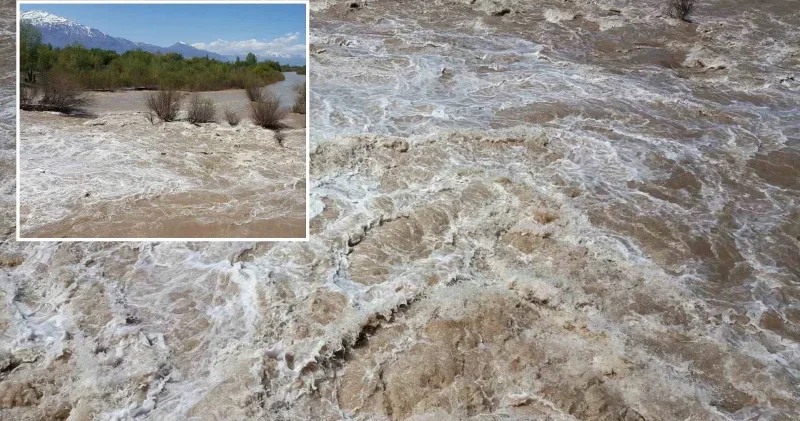 Doğu’da kar suları nehirleri coşturdu: Barajlar doldu Erzincan Haberleri