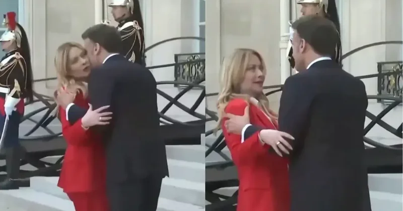 Meloni yi şaşırtan öpücük Sözcü Gazetesi