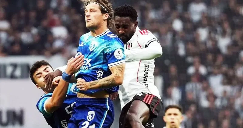 Samsunspor Beşiktaş! İlk 11 ler belli oldu