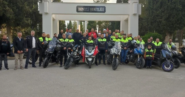 Denizli de Şehit Teğmen Bekir Can Kerek için anma programı düzenlendi Denizli Haberleri